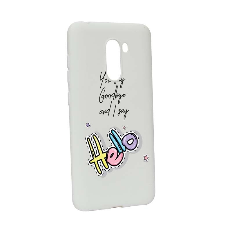 Husa Xiaomi PocoPhone F1, Silicon, Hello W148