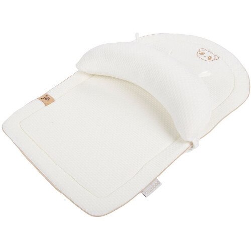 Salteluta CuddleCo de Joaca pentru Bebelusi, din Spuma cu Memorie si cu Husa din Bambus