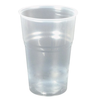 Pahare de unica folosinta, Flexi, 500 ml, 50 buc./set transparent Pahare de unica folosinta, Flexi, 500 ml, 50 buc./set transparent