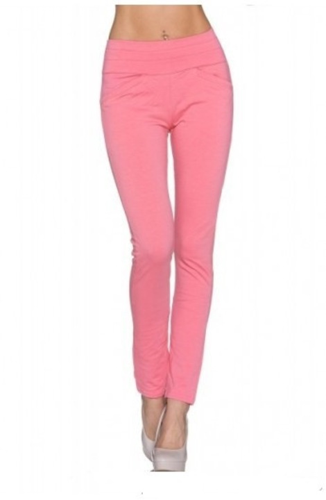 Pantaloni dama simpli, Roz