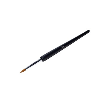 Pensula pentru unghii MoonbasaNails D004-3, Negru Pensula pentru unghii MoonbasaNails D004-3, Negru