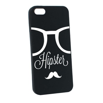 Husa Apple iPhone SE / 5S / 5, Silicon, Hipster B12 Husa Apple iPhone SE / 5S / 5, Silicon, Hipster B12