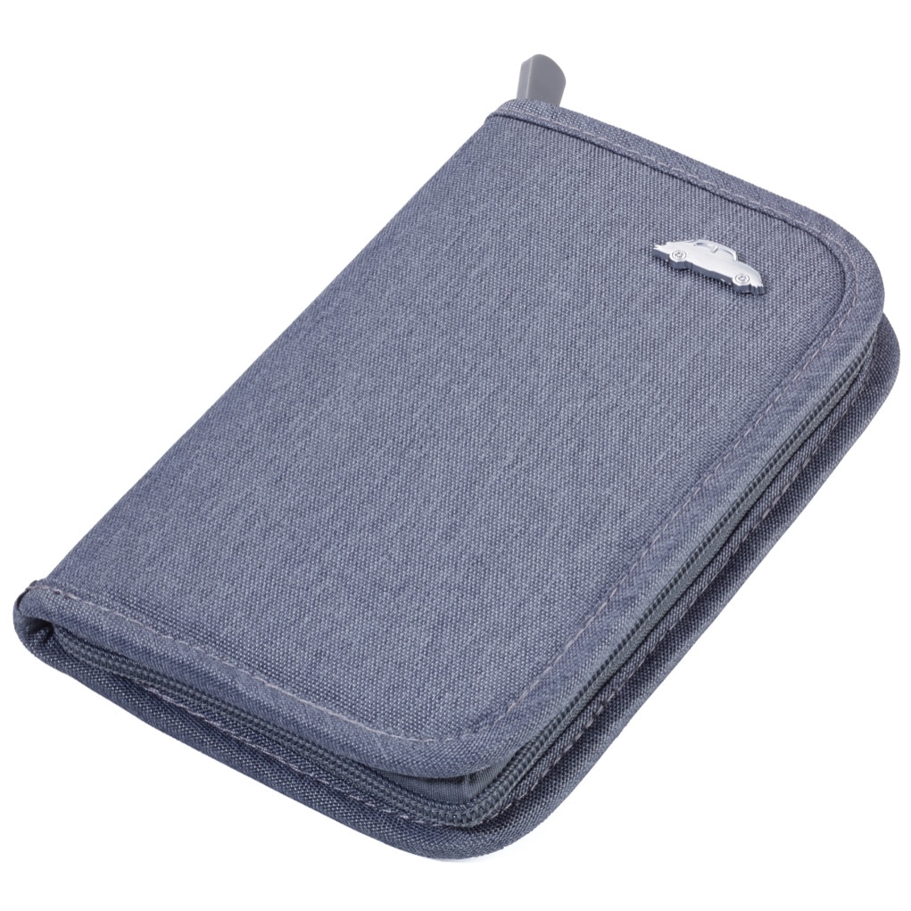 Portofel calatorie TROIKA RFID Safe Trip KAFER, gri