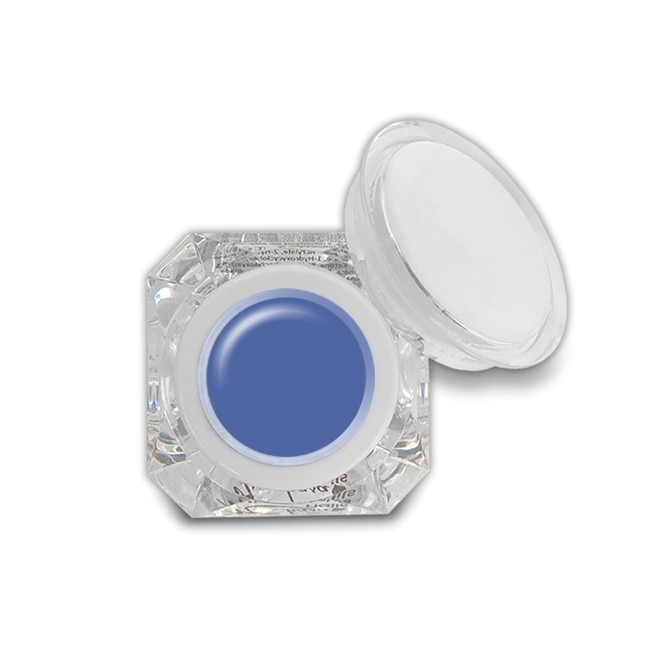 Gel UV colorat pentru unghii MoonbasaNails Fixation-Free, F40, Albastru anilina, 5g