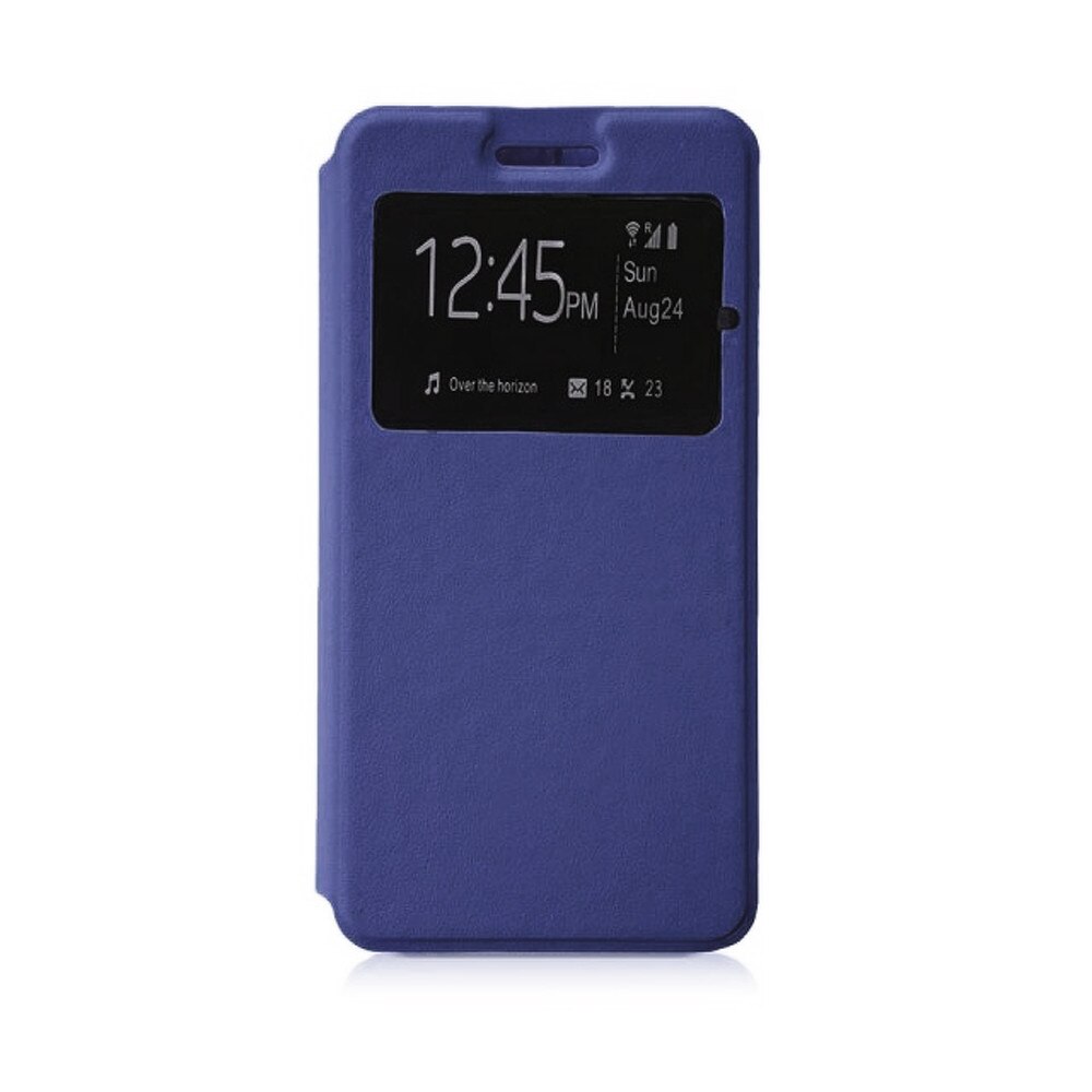 Husa Nokia 2 Flip Window - bleumarin