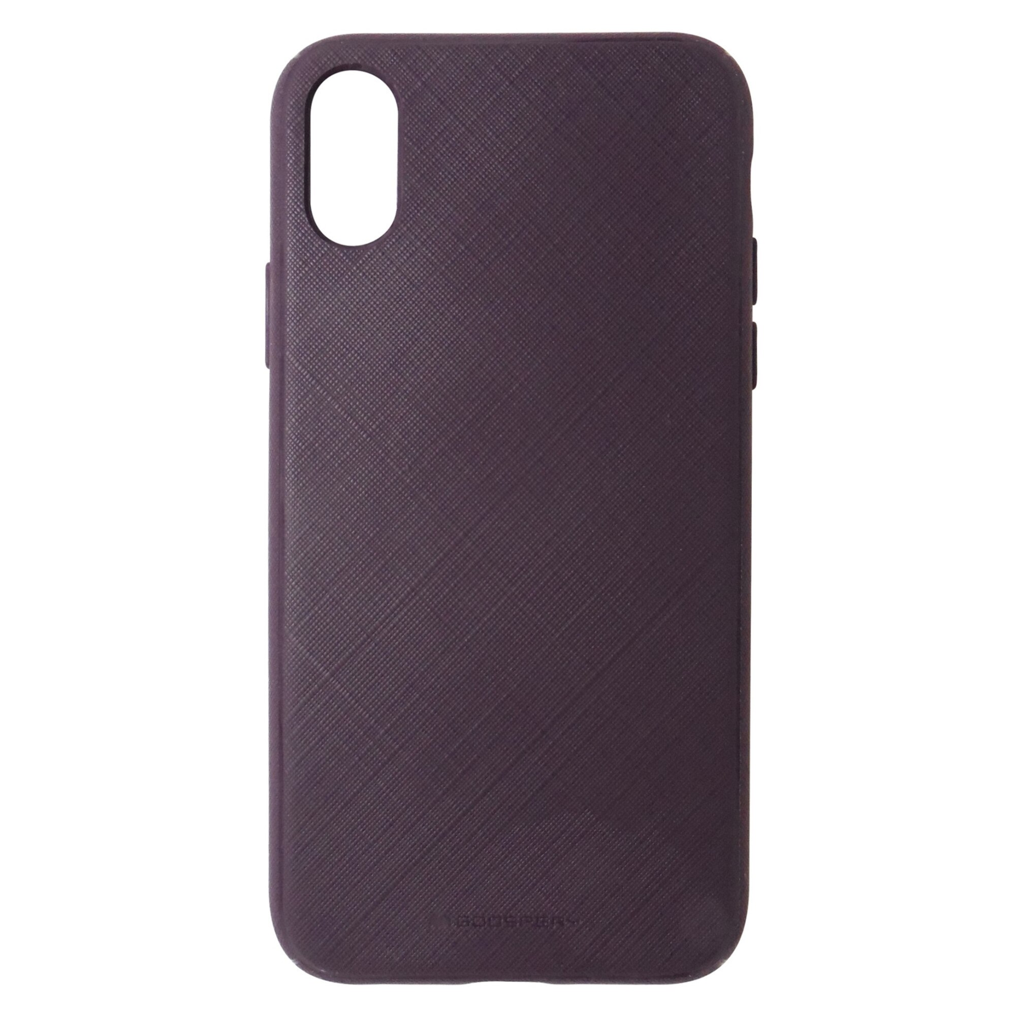 Husa silicon TPU Mercury Style Lux mov visinie pentru Apple iPhone X, XS