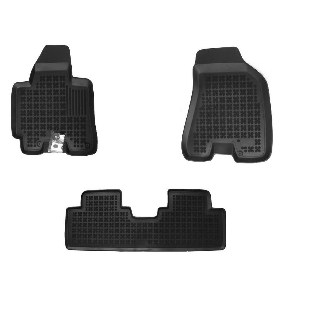 Set 3 Covorase interior cauciuc premium lux Hyundai Tucson 2004 - 2010