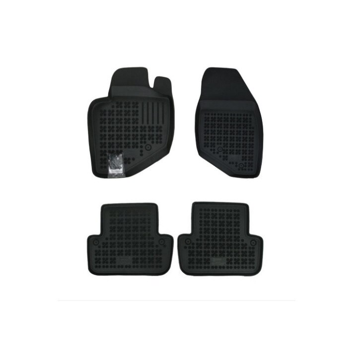 Set 4 covorase/presuri dedicate Volvo S60 2001-03/2009, din cauciuc antiaderent stil tavita calitate de TOP