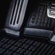 Set 4 covorase/presuri auto dedicate Volkswagen Touareg 2002-2010, din cauciuc antiaderent stil tavita calitate de TOP