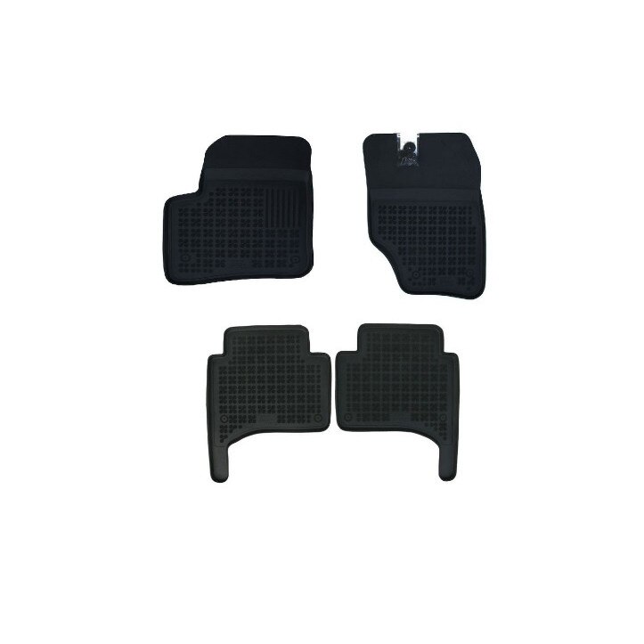 Set 4 covorase/presuri dedicate Volkswagen Touareg 2002-2010,din cauciuc antiaderent stil tavita calitate de TOP