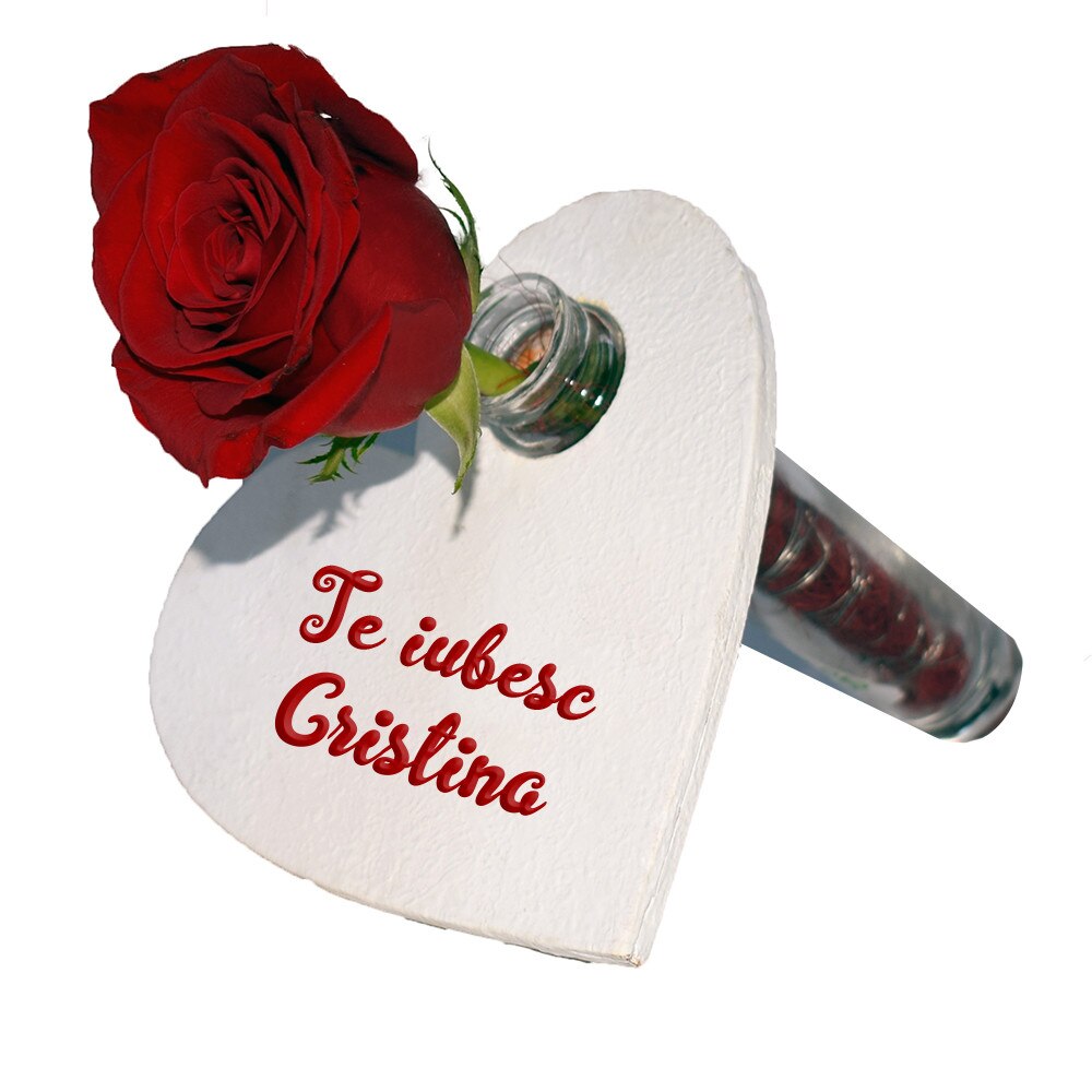 Aranjament Love Message Cristina