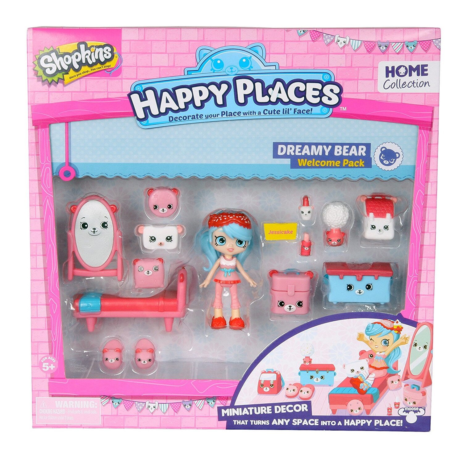 Set de joaca Happy Places S1 - Kit-ul de bun-venit - Jessicake