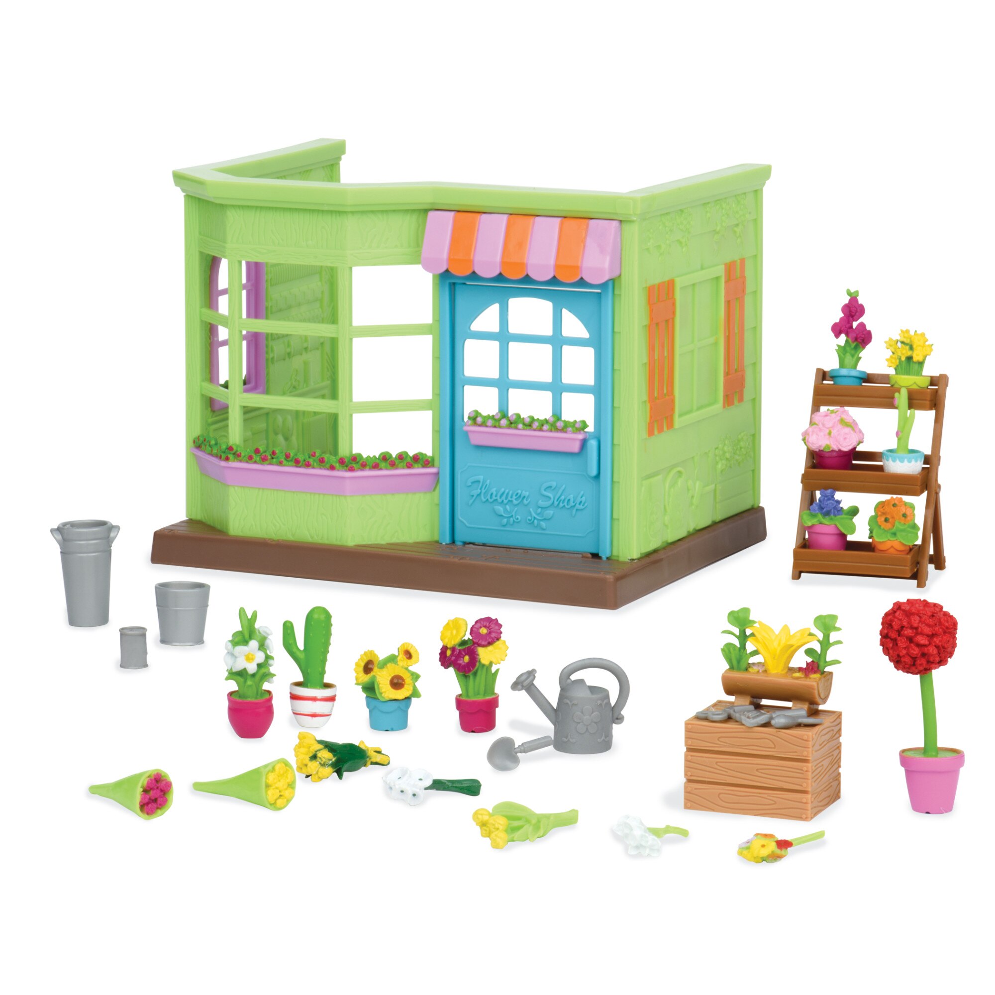 Play Set Fancy Flower Shop Li'L Woodzeez