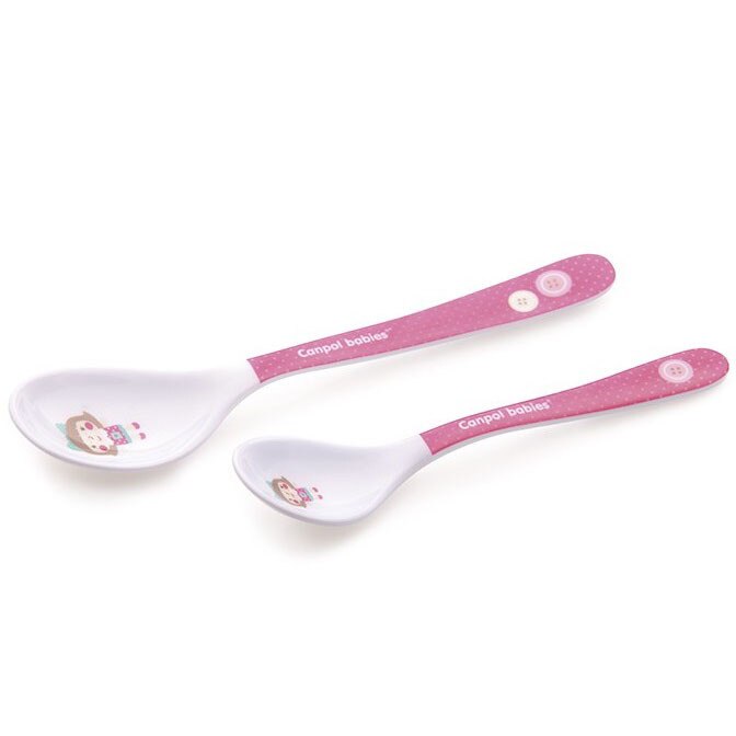 Set doua linguriute, Canpol, roz, +9luni