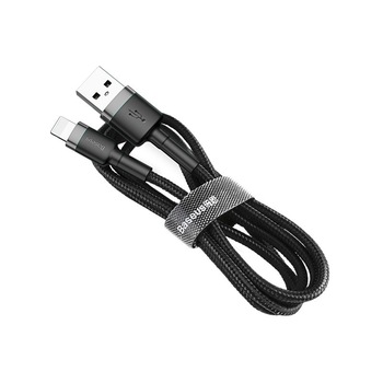 Cablu Date Baseus Cafule Usb - Lightning 2 M Negru - Calklf-cg1 Cablu Date Baseus Cafule Usb - Lightning 2 M Negru - Calklf-cg1
