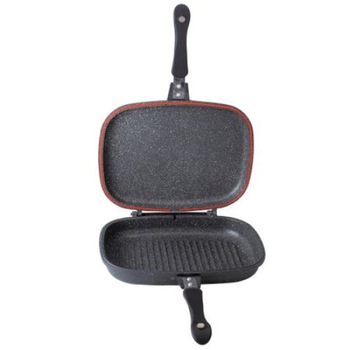 Tigaie dubla ZILAN ZLN-9522, Diametru 30 cm, Garnitura silicon Tigaie dubla ZILAN ZLN-9522, Diametru 30 cm, Garnitura silicon