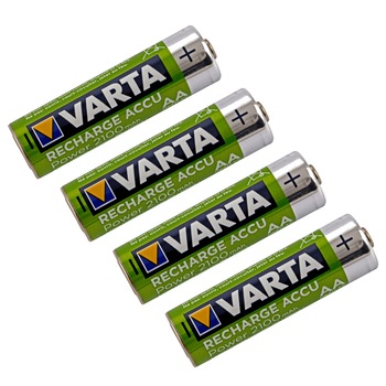 Acumulatori reincarcabili Varta AA 2100 mAh, 4 buc, HR6, 1.2 V Acumulatori reincarcabili Varta AA 2100 mAh, 4 buc, HR6, 1.2 V