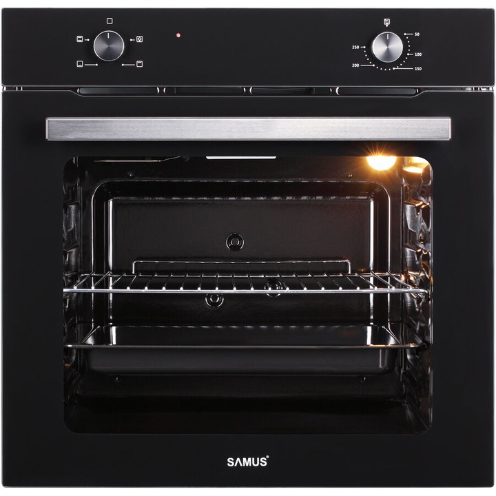 Pachet Cuptor incorporabil Samus SC621G4 + Plita incorporabila Samus PSG-64SG2