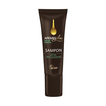 Sampon cu argan si ulei de masline - ARGAN PLUS 40 ml, Farmec Sampon cu argan si ulei de masline - ARGAN PLUS 40 ml, Farmec