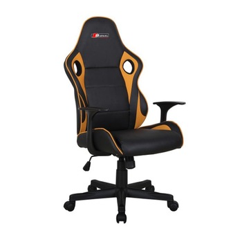 Scaun gaming SL Carrera, negru/ galben Scaun gaming SL Carrera, negru/ galben