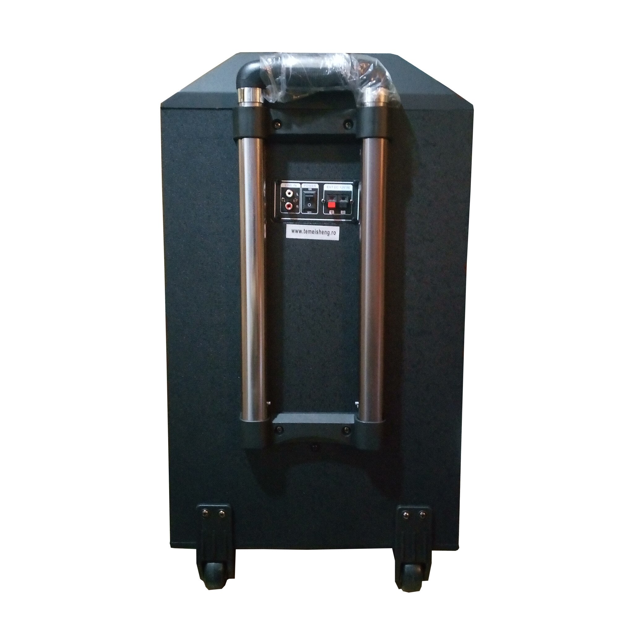 Аудио високоговорител Temeisheng, Преносим с тролер, Мощен звук, USB ...