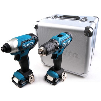Set Masina de gaurit si insurubat 30 Nm + Masina de insurubat cu impact- Makita DF331DZ + TD110DZ 110 Nm, 2 acumulatori, Li-Ion, 12 V, 1.5 Ah, valiza speciala Set Masina de gaurit si insurubat 30 Nm + Masina de insurubat cu impact- Makita DF331DZ + TD110DZ 110 Nm, 2 acumulatori, Li-Ion, 12 V, 1.5 Ah, valiza speciala