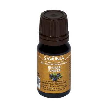 Ulei Esential Ienupar, Natural si Pur - Savonia Ulei Esential Ienupar, Natural si Pur - Savonia