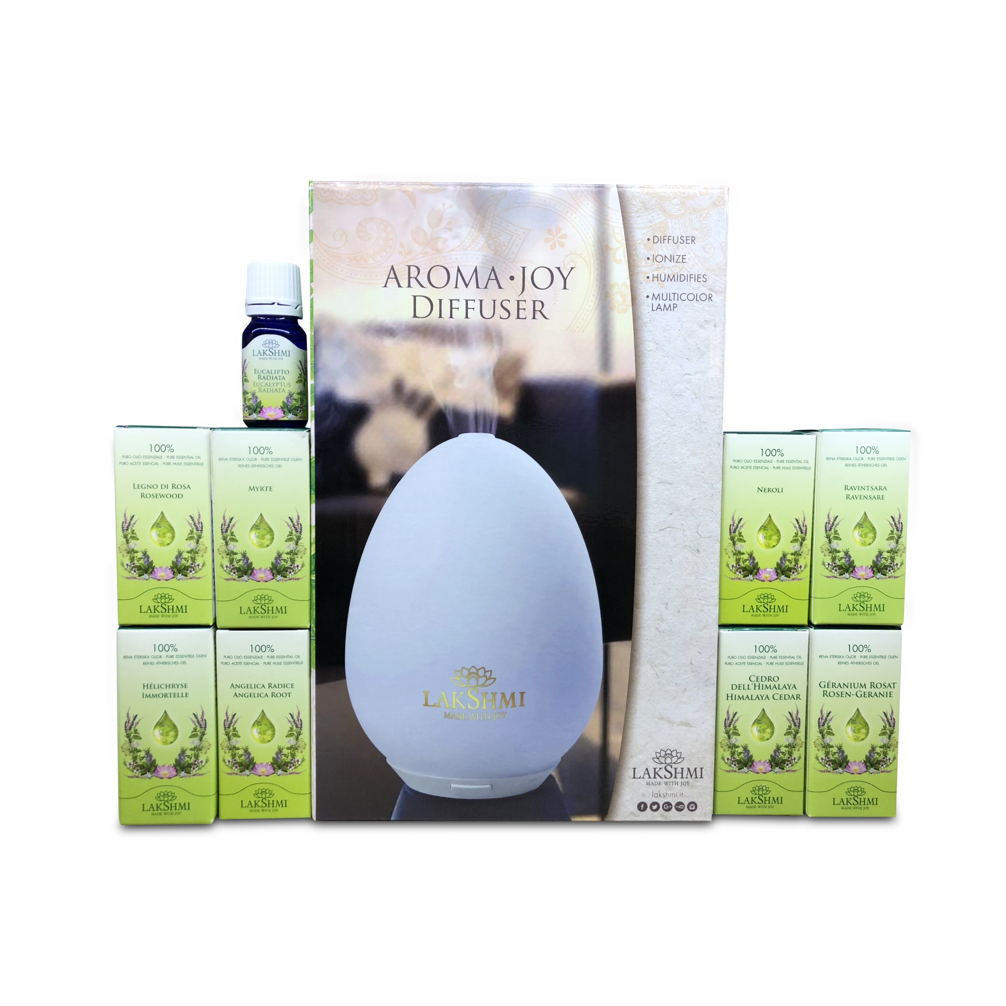 Pachetul de 9 uleiuri esentiale 