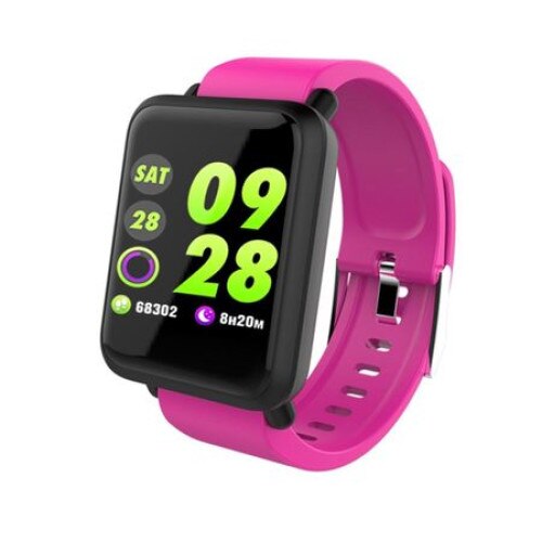 Ceas SmartWatch si Bratara Fitness 2 in 1 Sport FIT M89, iMK®, HeartRate, Sleep Monitor, Pedometru, Notificari, Senzor Bosch BMA421, Blood Pressure,1.33