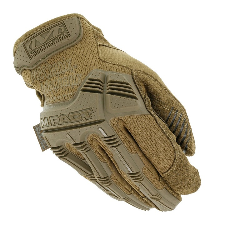 Mechanix M-Pact kesztyű, prérifarkasbarna, S-es méret