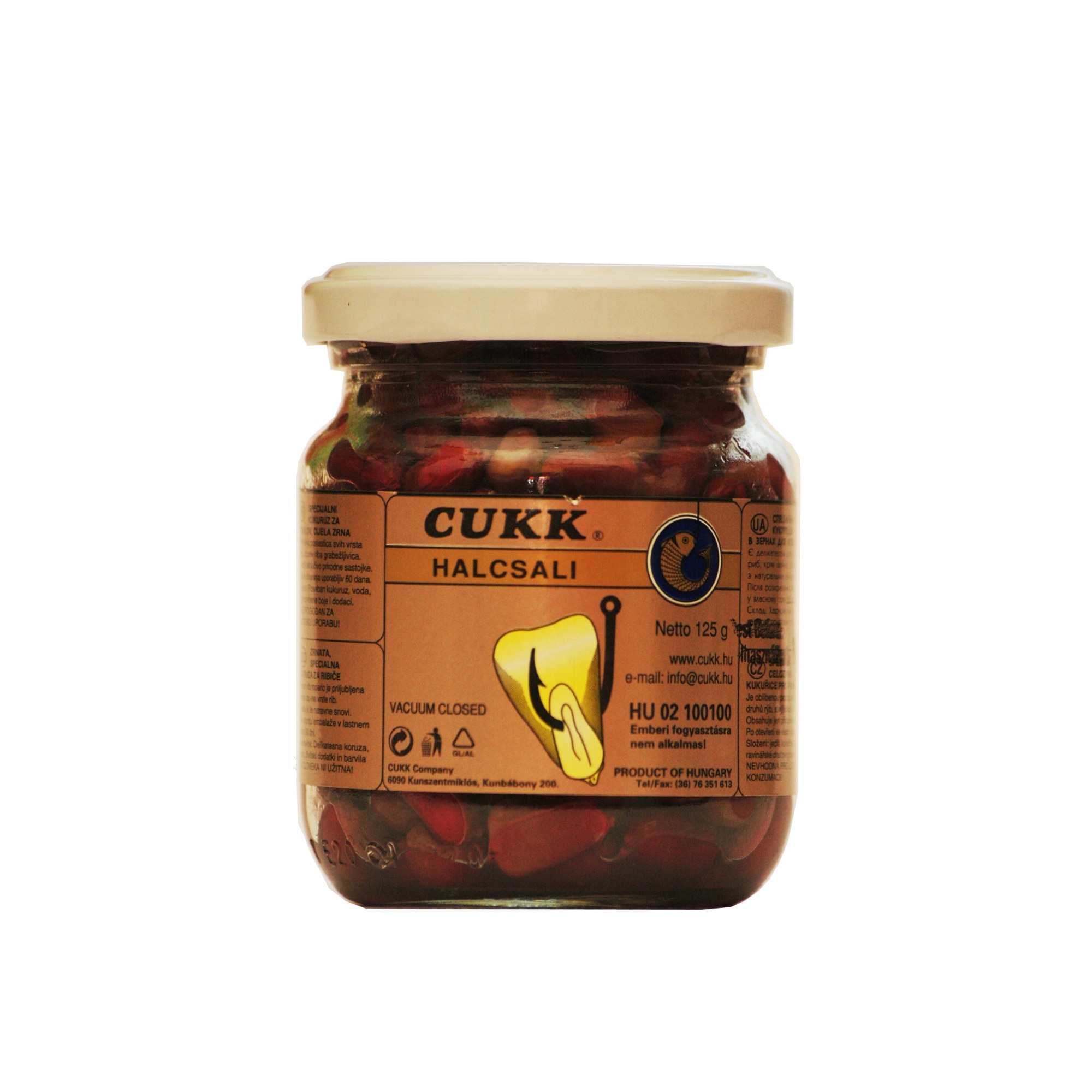 Momeala carlig,CUKK, Porumb borcan fara zeama pruna cu rom 220ml