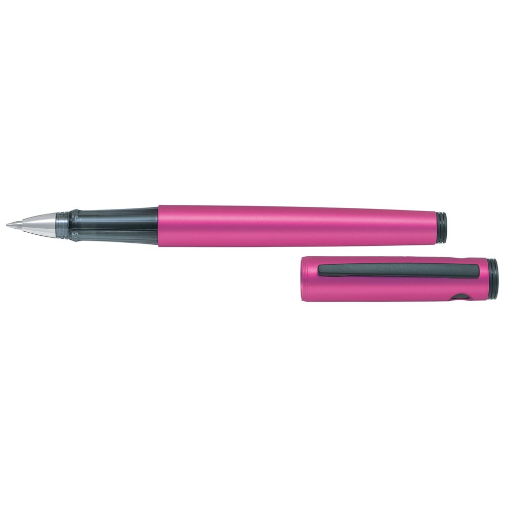 Roller cu gel Pilot Explorer, 0.7 mm, roz metalizat