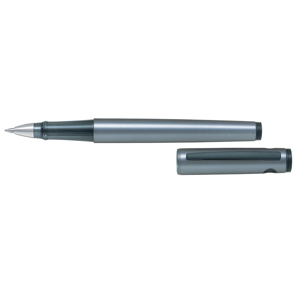 Roller cu gel Pilot Explorer, 0.7 mm, gri metalizat