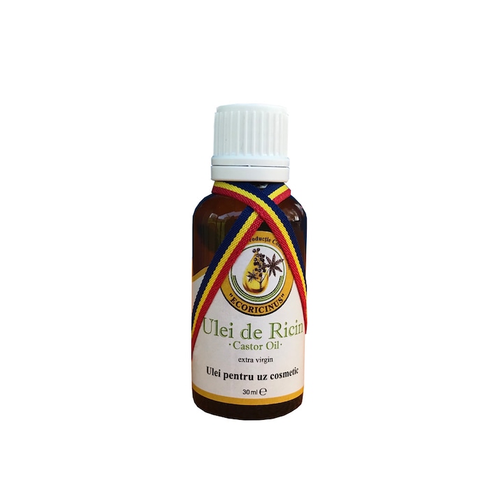 Рициново масло Ecoricinus, За козметична употреба, 30 мл