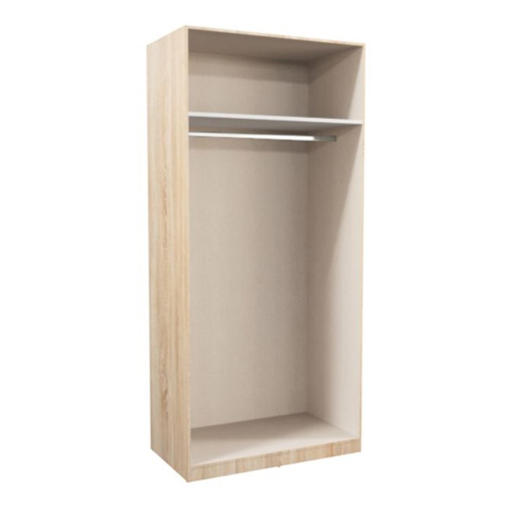 Carcasa Dulap 2D A Ektra Genarom, DS, Var 1, 100 x 218,5 x 58 cm