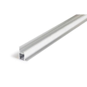 Set profil aluminiu pentru banda LED, FRAME, 2m, aluminiu brut Set profil aluminiu pentru banda LED, FRAME, 2m, aluminiu brut