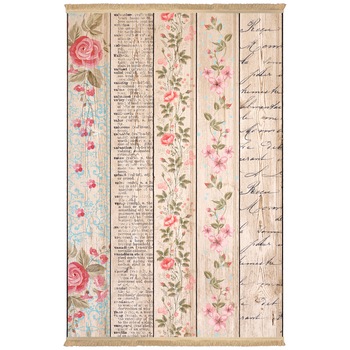 Covor Persan, Colaris, 100549, Dimensiune 1.2X1.8, 3milioane nod/mp, Matase Artificiala, Bej, Design Floral, Antialergic Covor Persan, Colaris, 100549, Dimensiune 1.2X1.8, 3milioane nod/mp, Matase Artificiala, Bej, Design Floral, Antialergic