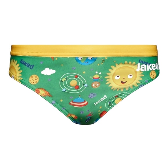 Slip inot Jaked baieti, SPUTNIK, verde, 8 ANI, marime 22 INTL