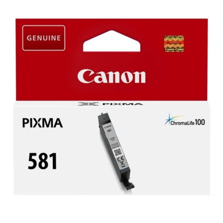 Cartus Cerneala Original Canon Magenta, CLI-581M, pentru Pixma TR7550|TR8550|TS6150|TS6250|TS705|TS8150|TS8250|TS9150|TS