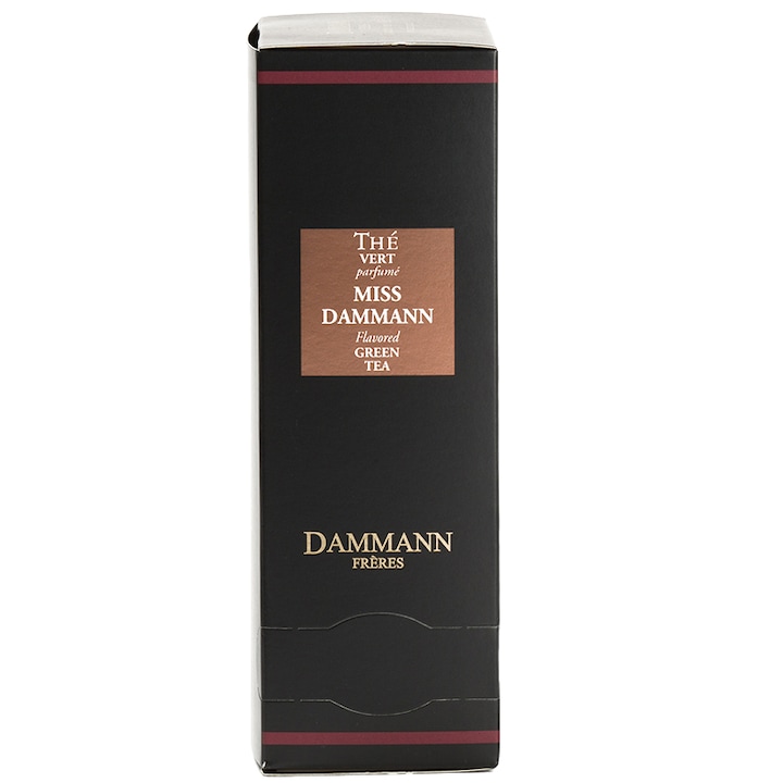 Зелен чай Dammann, Miss Dammann, 24 пакетчета, Индивидуално опаковани, 48 гр