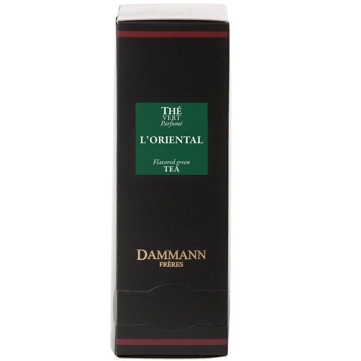 Зелен чай Dammann, L'Oriental, 24 пакетчета, Индивидуално опаковани, 48 гр