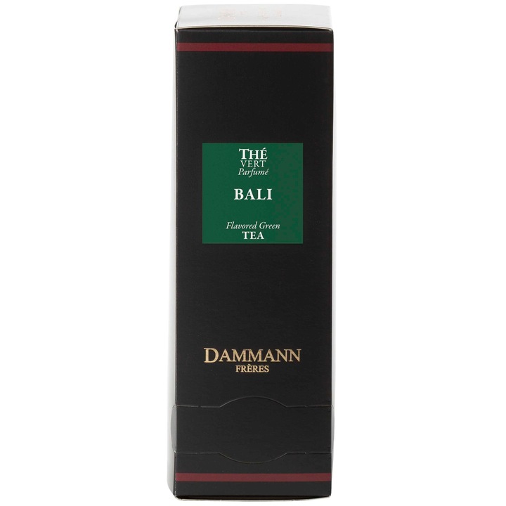 Зелен чай Dammann Bali, 24 пакетчета, Индивидуално опаковани, 48 гр