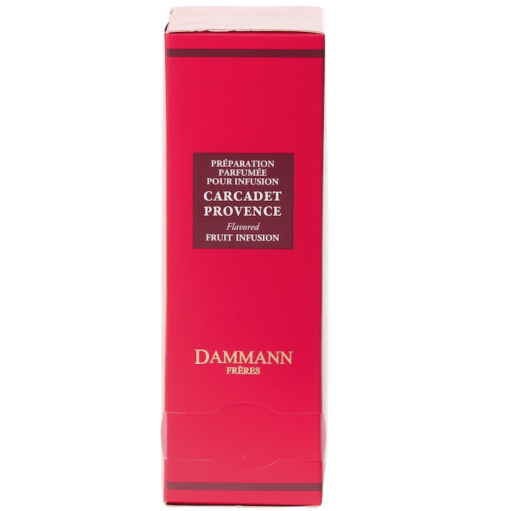 Плодов чай Dammann Carcadet Provence, 24 пакетчета, Индивидуално опаковани, 96 гр