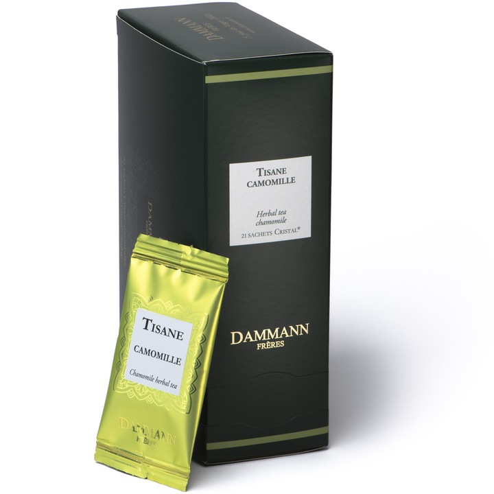 Билков чай Dammann Camomille, 21 пакетчета, Индивидуално опаковани, 21 гр