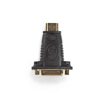 Adaptor HDMI - DVI-D 24+1 pin mama negru, Nedis Adaptor HDMI - DVI-D 24+1 pin mama negru, Nedis