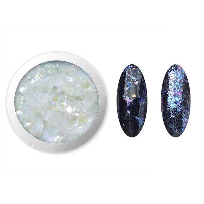 Folie cromata pentru unghii MoonbasaNails # 304, Acvamarin