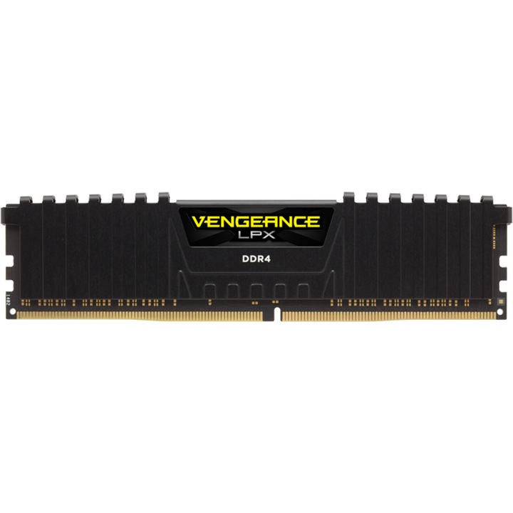 Memorie Corsair Vengeance LPX Black 32GB, DDR4, 3200MHz, CL16, Dual Channel Kit