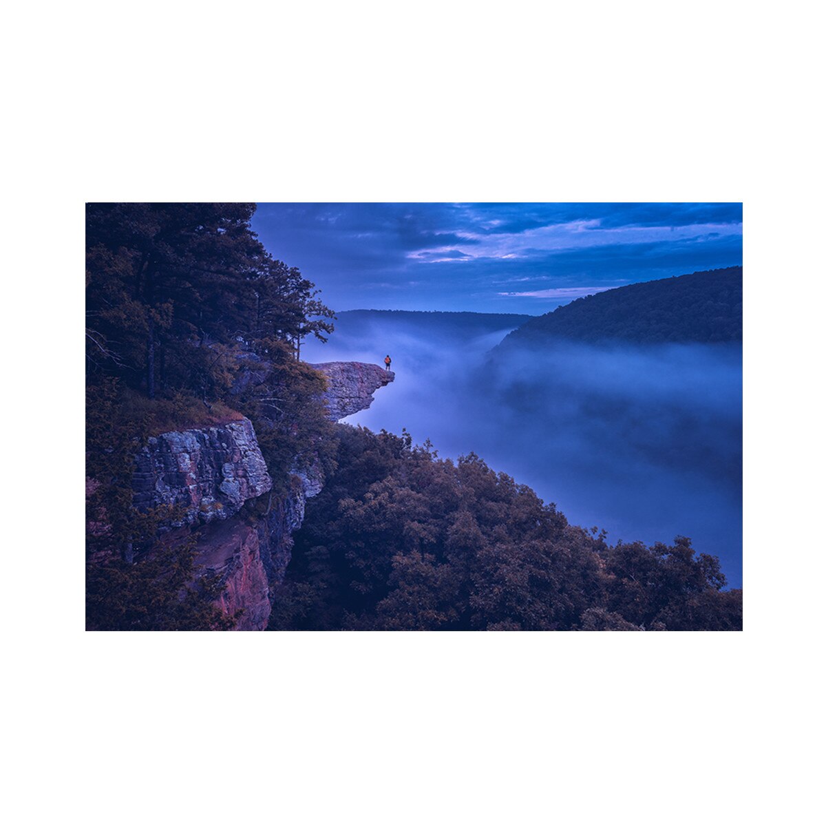 Tablou Canvas - Munte, Padure, Natura, Peisaj 60 x 90 cm