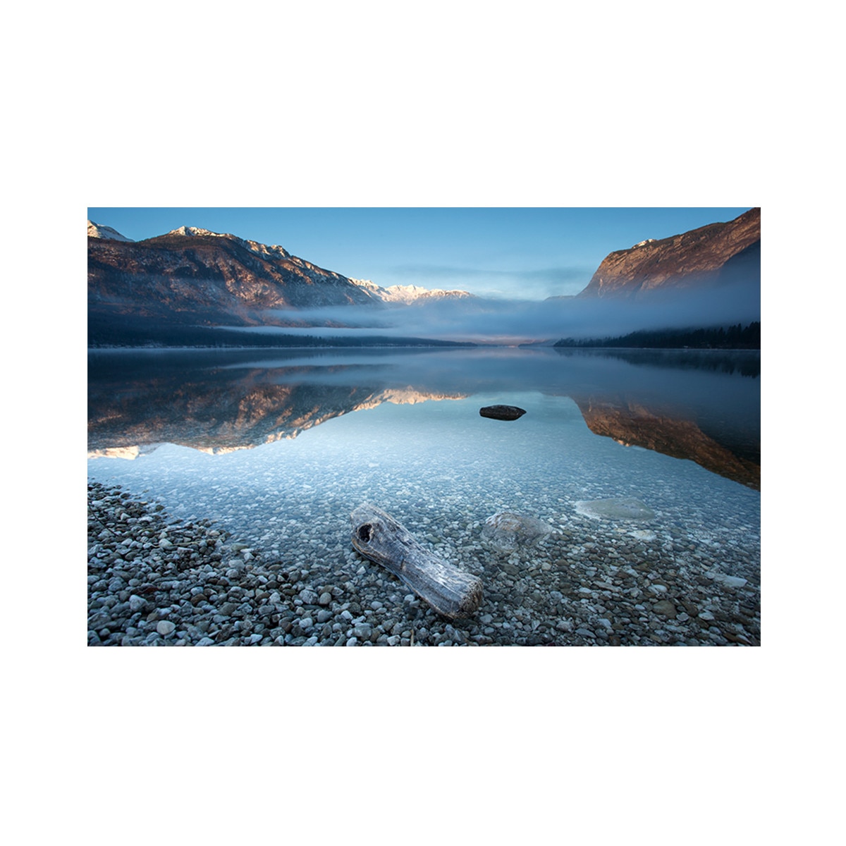 Tablou Canvas - Natura, Peisaj, Munte, Casa, Lac, 60 x 90 cm