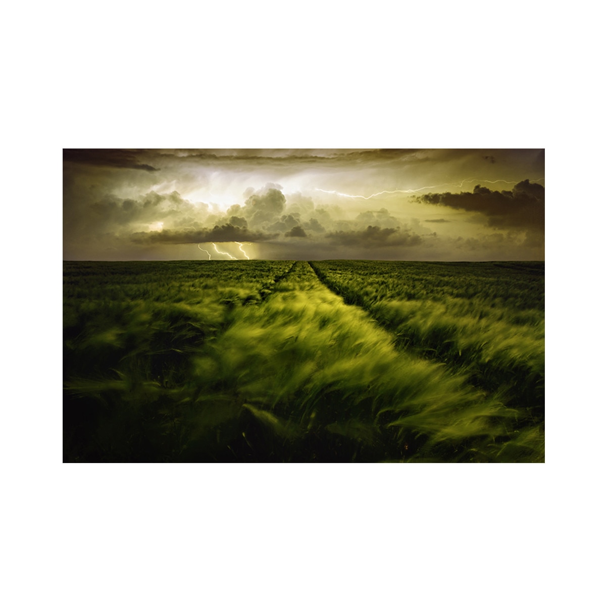 Tablou Canvas - Natura, Peisaj, Furtuna, Fulger, 60 x 90 cm